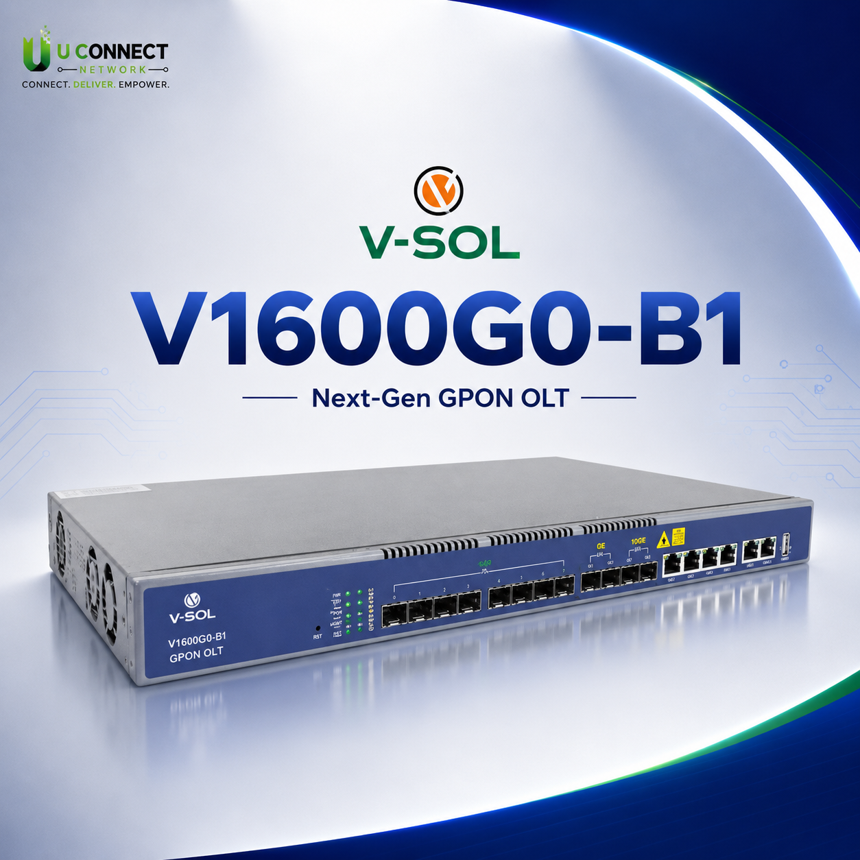 VSOL V1600G1-B 8 Port GPON OLT