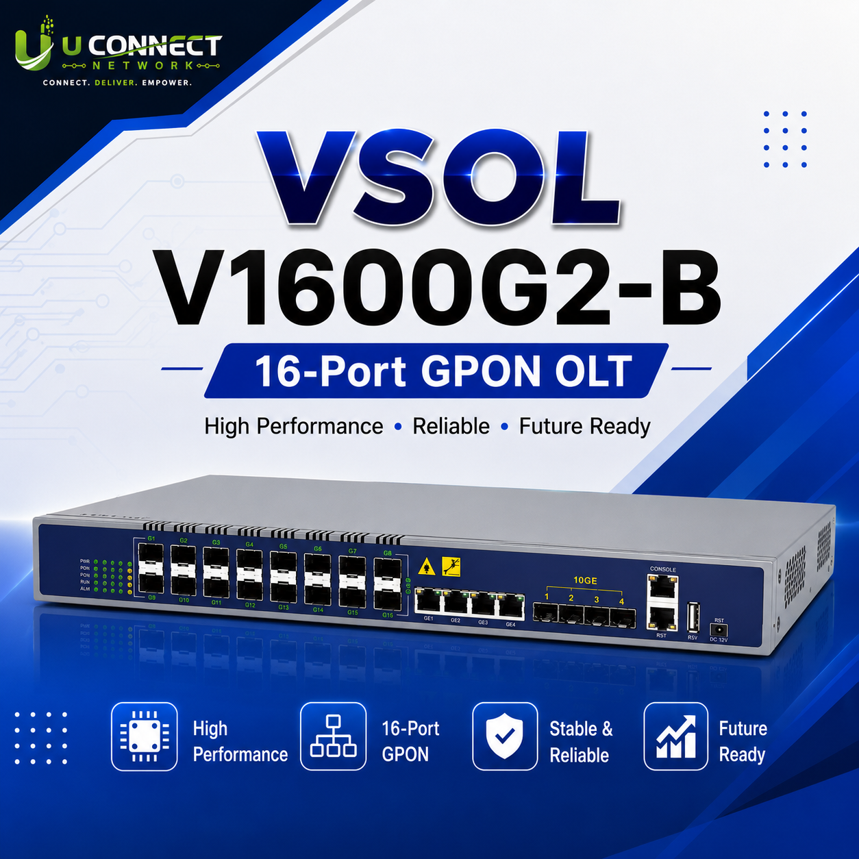 VSOL V1600G2-B 16-Port GPON OLT
