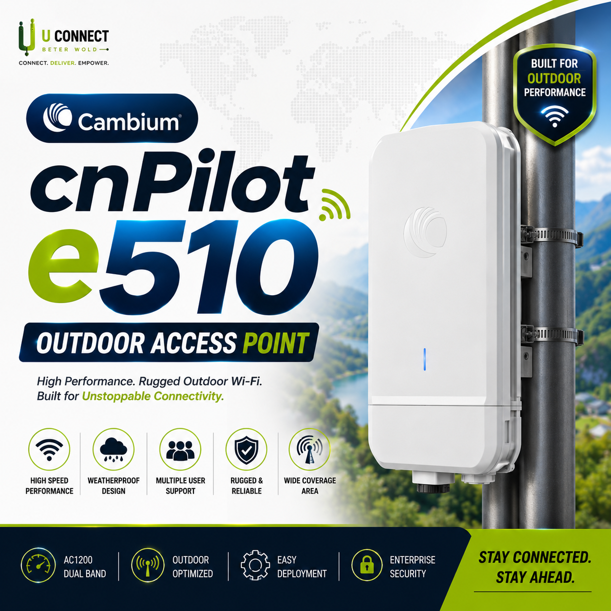 Cambium cnPilot e510 Outdoor Access Point