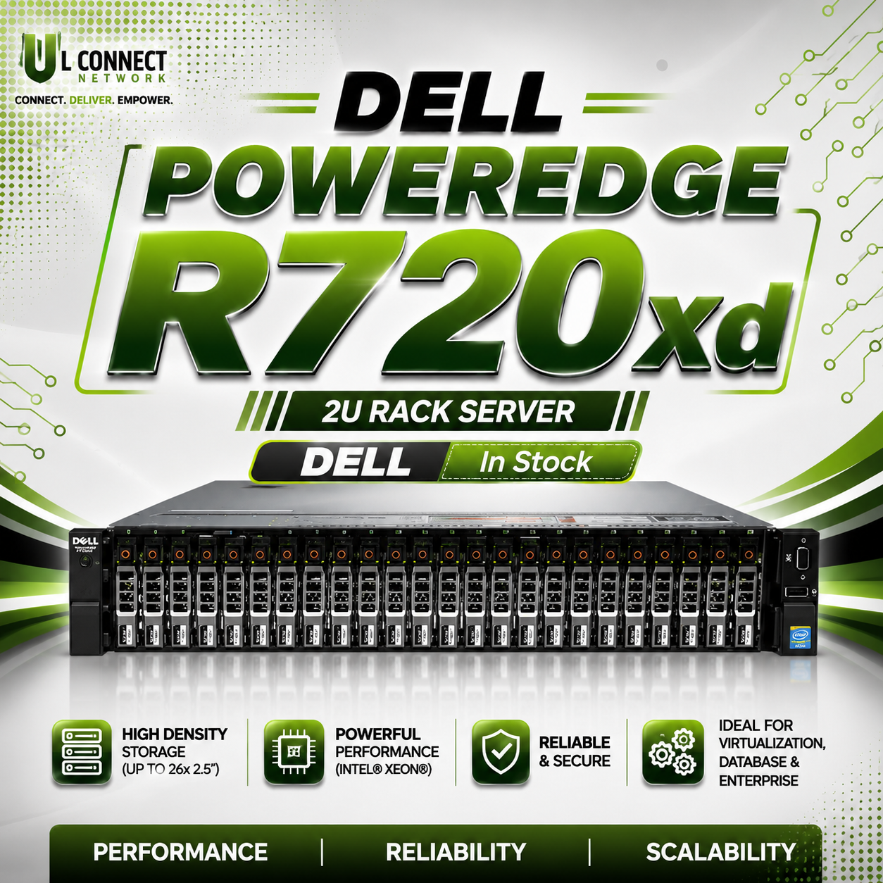 Dell PowerEdge R720xd 2U Rack Server  DELL  In Stock